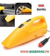 Portable 12V 90W Car Wet Dry Vacuum Cleaner Tire Inflator
